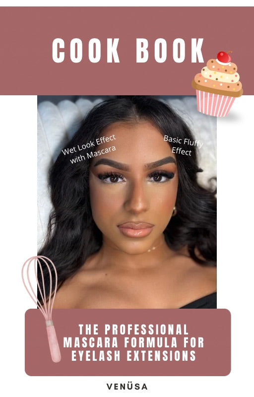 PRO E-book – Create and Sell Your Wet Look & Glitter Mascara for Eyelash Extensions